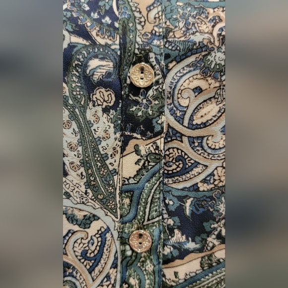 Roz & Ali Paisley Top - Size XL - Picture 3 of 8